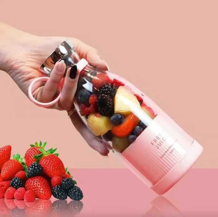 💥Neujahrsangebot 50% Rabatt💥Bestseller Tragbarer Entsafter | Frischer Saft überall und jederzeit 🍎 -Remifa® - Image 4